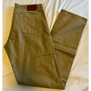 Gustin Men Moleskin Stretch Gold Pants 49x36